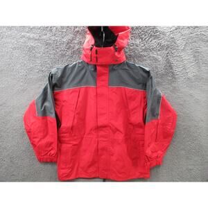 UNWORN NEW Vintage Marlboro Men Winter Coat Jacket Medium Hooded Weatherproof